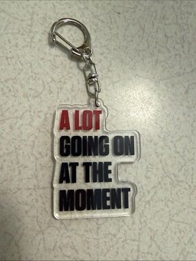 Swiftie Keychain Red A Lot Going On At The Moment Taylor Swift The Eras Tour
